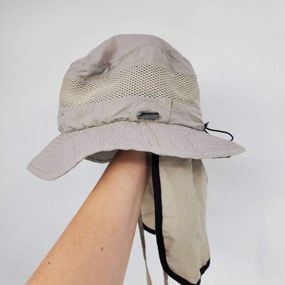 Steston No Fly Zone Insect Repellant Sun Guard Men's Outdoor Fishing Hat Medium - Picture 12 of 13